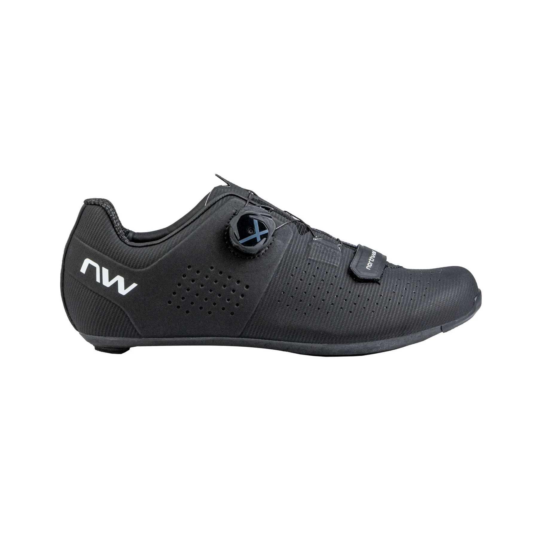 Chaussures Route NORTHWAVE STORM CARBON Noir/Blanc