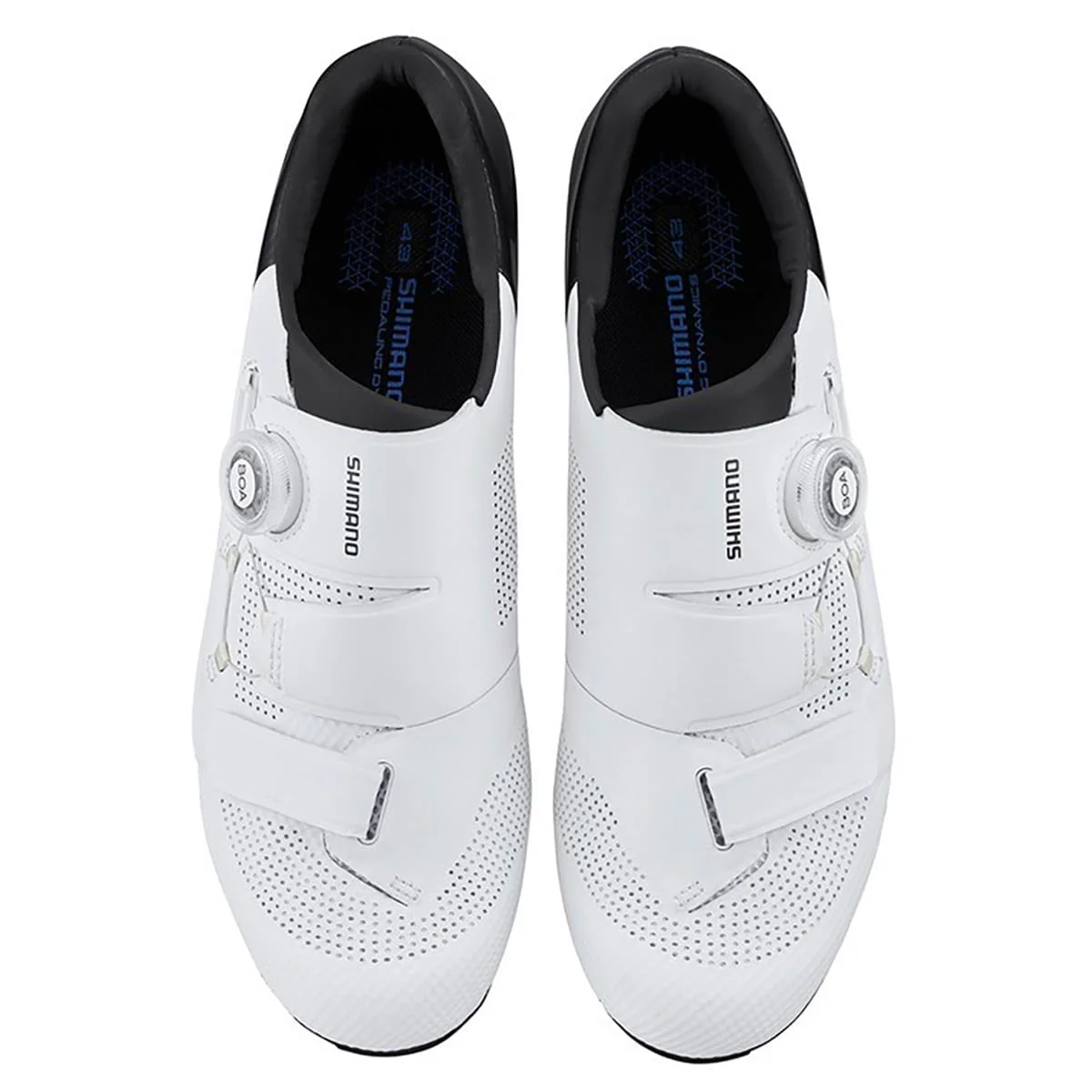 Chaussures Route SHIMANO RC502 Blanc/Noir - Image 3