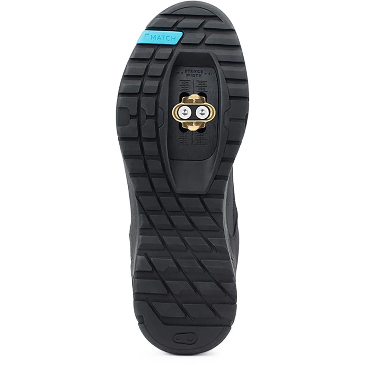 Chaussures VTT CRANKBROTHERS MALLET ENDURO LACE CLIP-IN Noir/Bleu - Image 3
