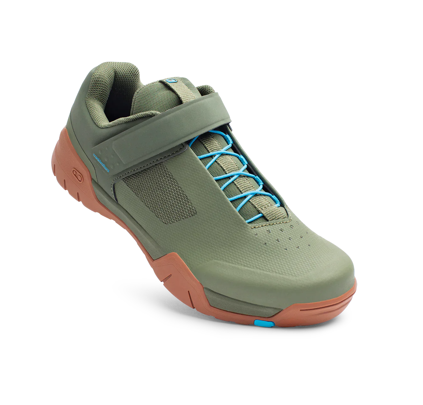 Chaussures VTT CRANKBROTHERS MALLET ENDURO SPEED LACE CLIP-IN Vert/Bleu
