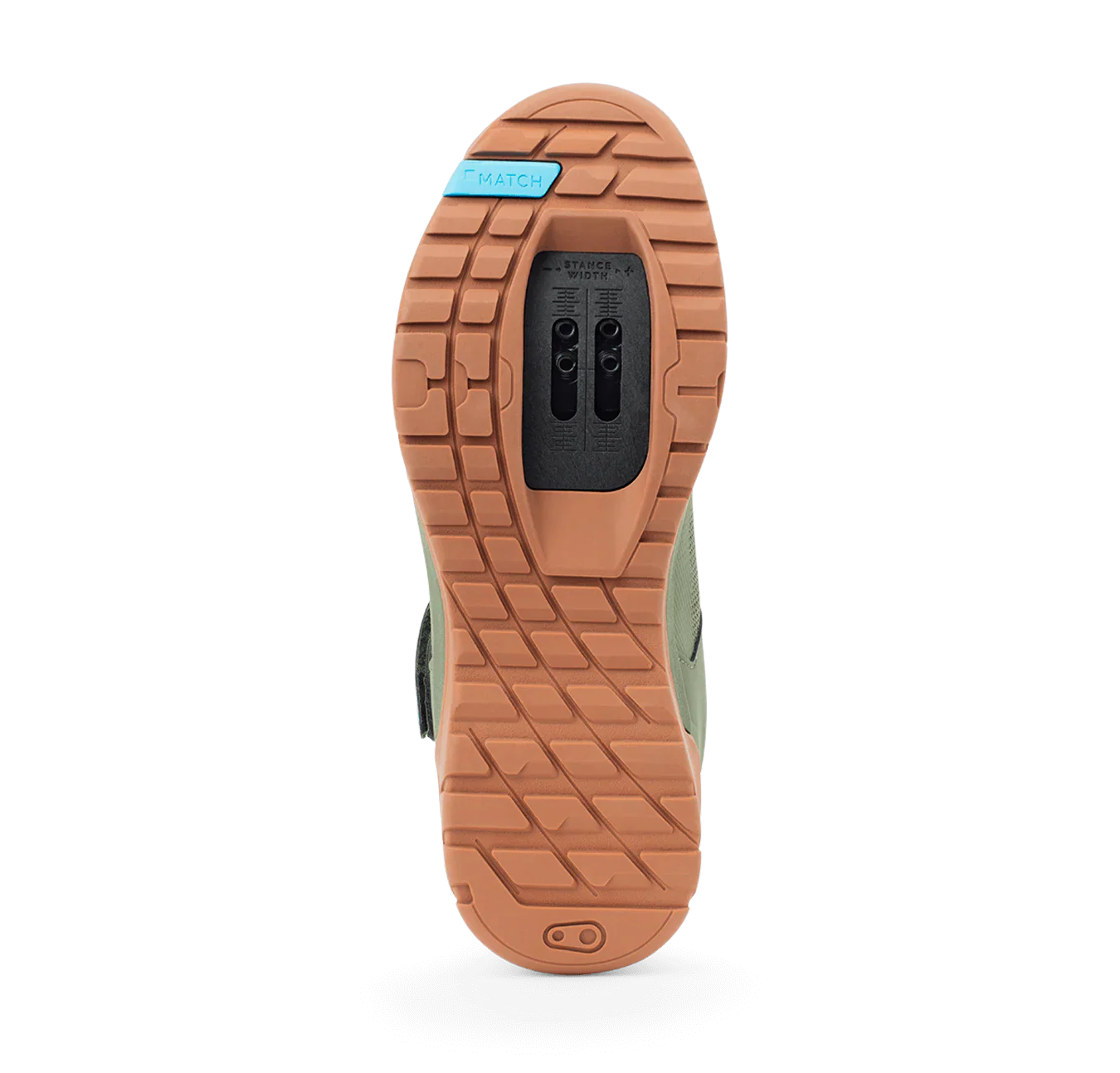 Chaussures VTT CRANKBROTHERS MALLET ENDURO SPEED LACE CLIP-IN Vert/Bleu - Image 3