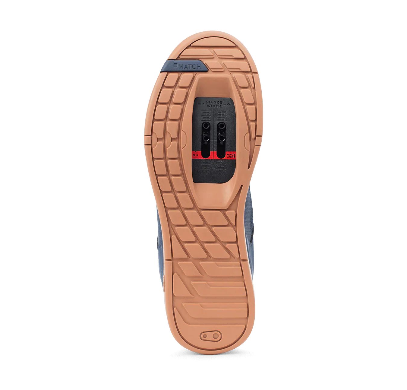 Chaussures VTT CRANKBROTHERS MALLET LACE CLIP-IN Marine/Argent/Gum - Image 2