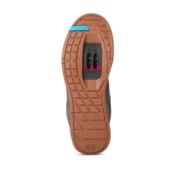 Chaussures VTT CRANKBROTHERS MALLET LACE CLIP-IN Gris/Bleu - Image 2