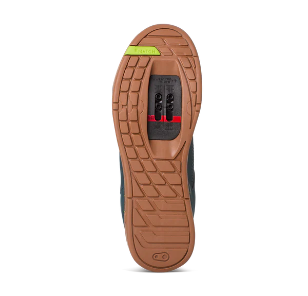 Chaussures VTT CRANKBROTHERS MALLET LACE CLIP-IN Petrol/Jaune - Image 2