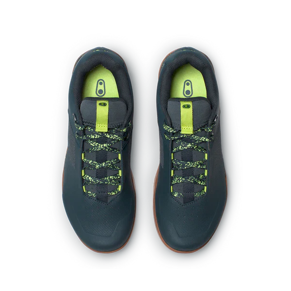 Chaussures VTT CRANKBROTHERS MALLET LACE CLIP-IN Petrol/Jaune - Image 4