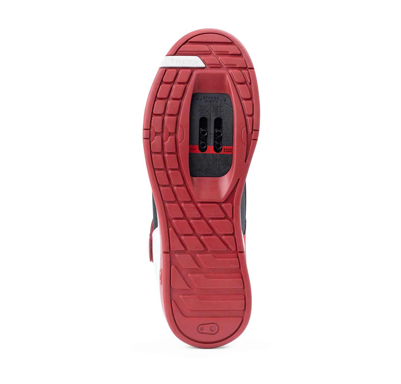 Chaussures VTT CRANKBROTHERS MALLET SPEED LACE CLIP CLASSICS EDITION Noir/Rouge - Image 3