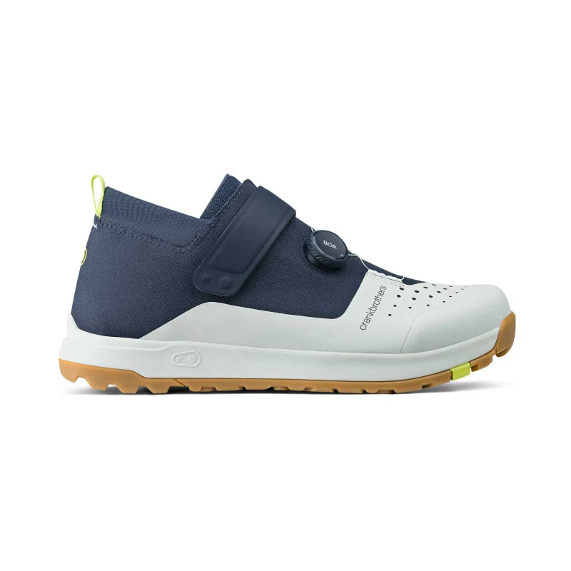 Chaussures VTT CRANKBROTHERS MALLET TRAIL BOA CLIP Marine/Gris/Gum - Image 3