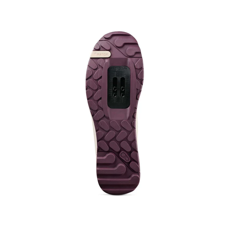 Chaussures VTT CRANKBROTHERS MALLET TRAIL LACE CLIP Blanc/Purple - Image 2
