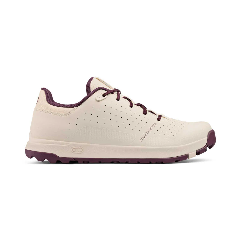 Chaussures VTT CRANKBROTHERS MALLET TRAIL LACE CLIP Blanc/Purple - Image 3