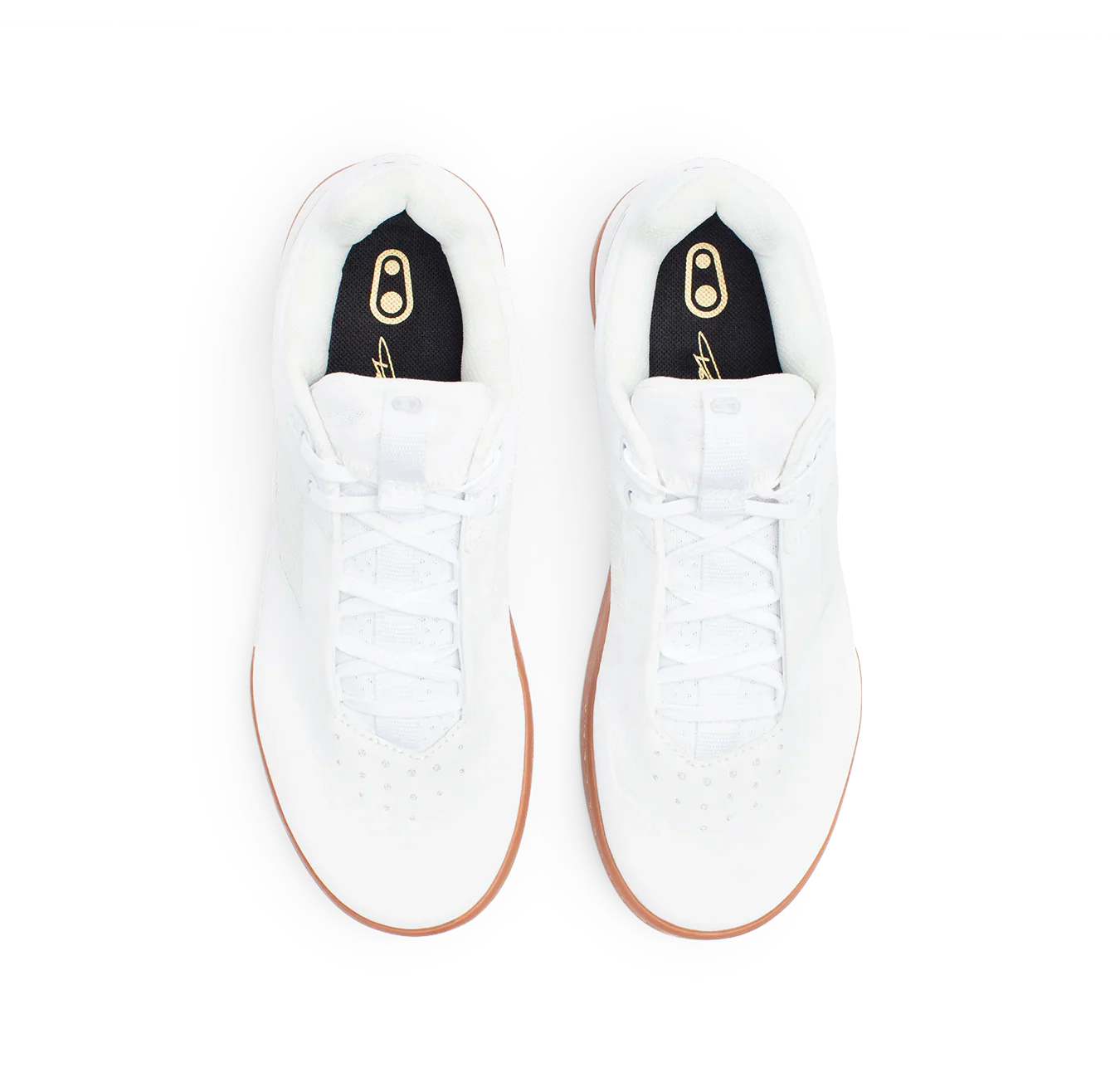 Chaussures VTT CRANKBROTHERS STAMP LACE  FLAT FABIO WIBMER Blanc - Image 3