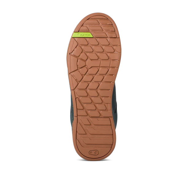Chaussures VTT CRANKBROTHERS STAMP LACE FLAT Petrol/Jaune - Image 2