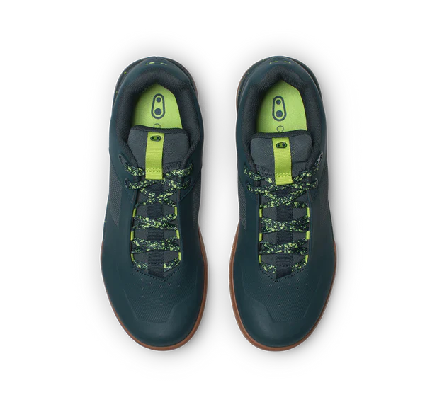 Chaussures VTT CRANKBROTHERS STAMP LACE FLAT Petrol/Jaune - Image 3