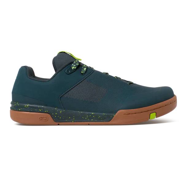 Chaussures VTT CRANKBROTHERS STAMP LACE FLAT Petrol/Jaune - Image 4