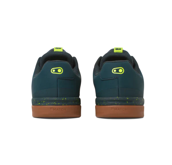 Chaussures VTT CRANKBROTHERS STAMP LACE FLAT Petrol/Jaune - Image 5