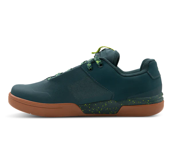 Chaussures VTT CRANKBROTHERS STAMP LACE FLAT Petrol/Jaune - Image 6