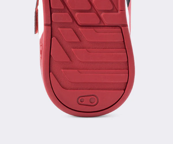 Chaussures VTT CRANKBROTHERS STAMP SPEED LACE FLAT Noir/Rouge/Blanc - Image 6