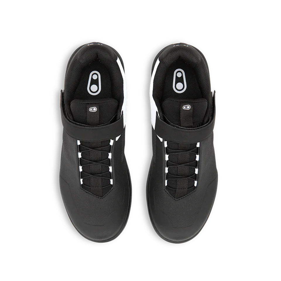Chaussures VTT CRANKBROTHERS STAMP SPEED LACE FLAT Noir/Blanc - Image 5