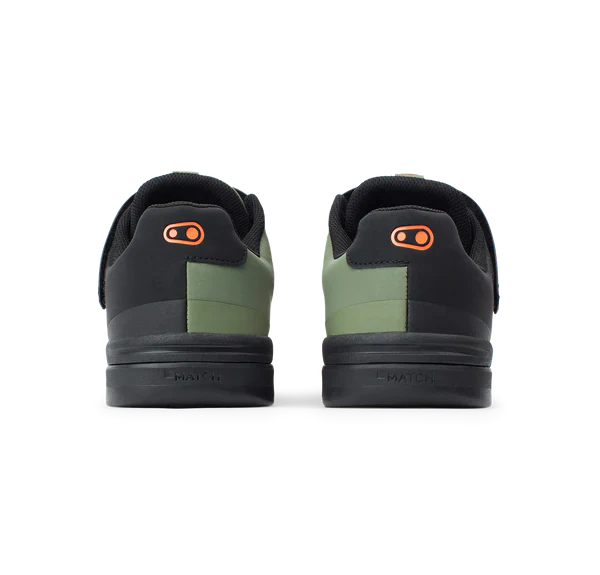 Chaussures VTT CRANKBROTHERS STAMP SPEED LACE FLAT Vert/Orange - Image 5