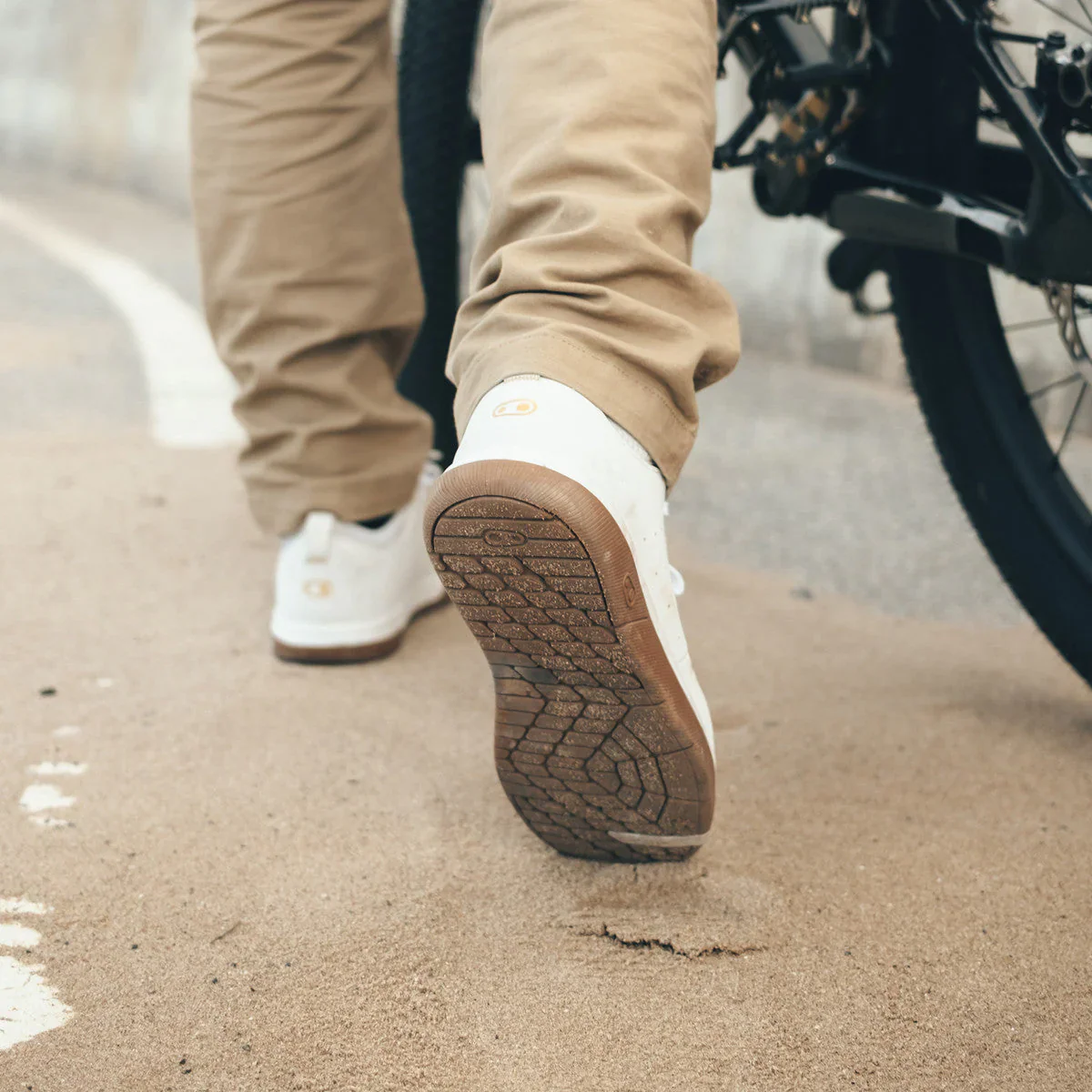Chaussures VTT CRANKBROTHERS STAMP STREET FABIO WIBMER FLAT Blanc - Image 8
