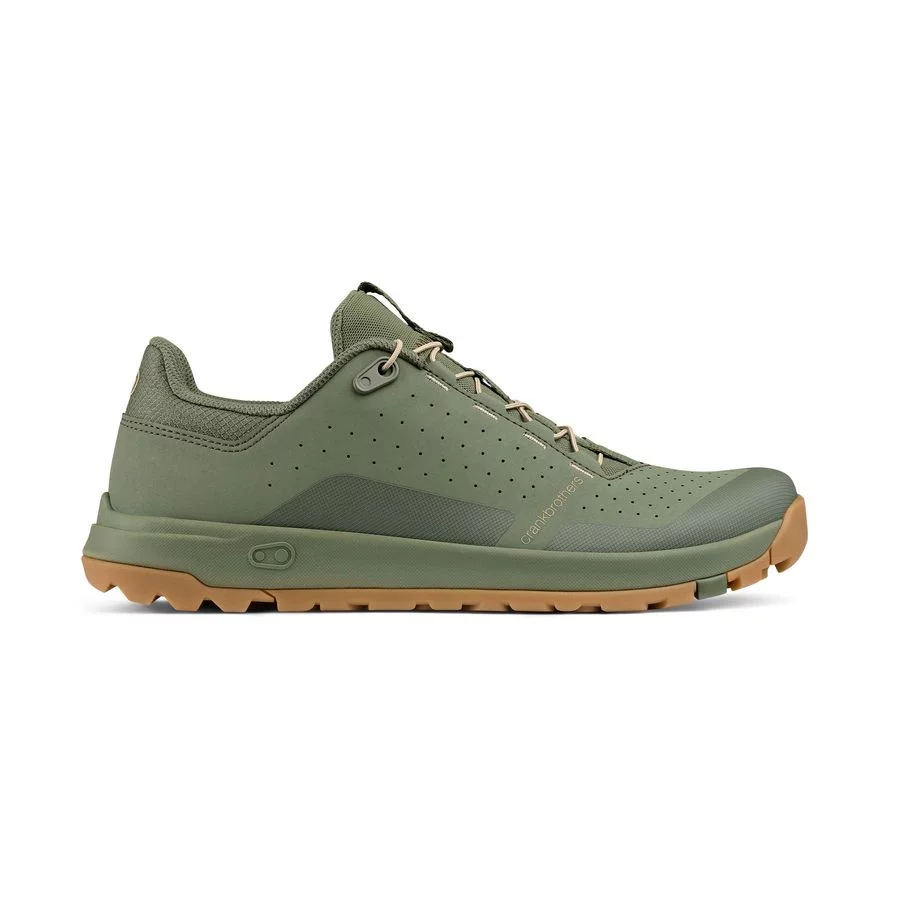 Chaussures VTT CRANKBROTHERS STAMP TRAIL SPEED LACE Vert/Sand/Gum - Image 5