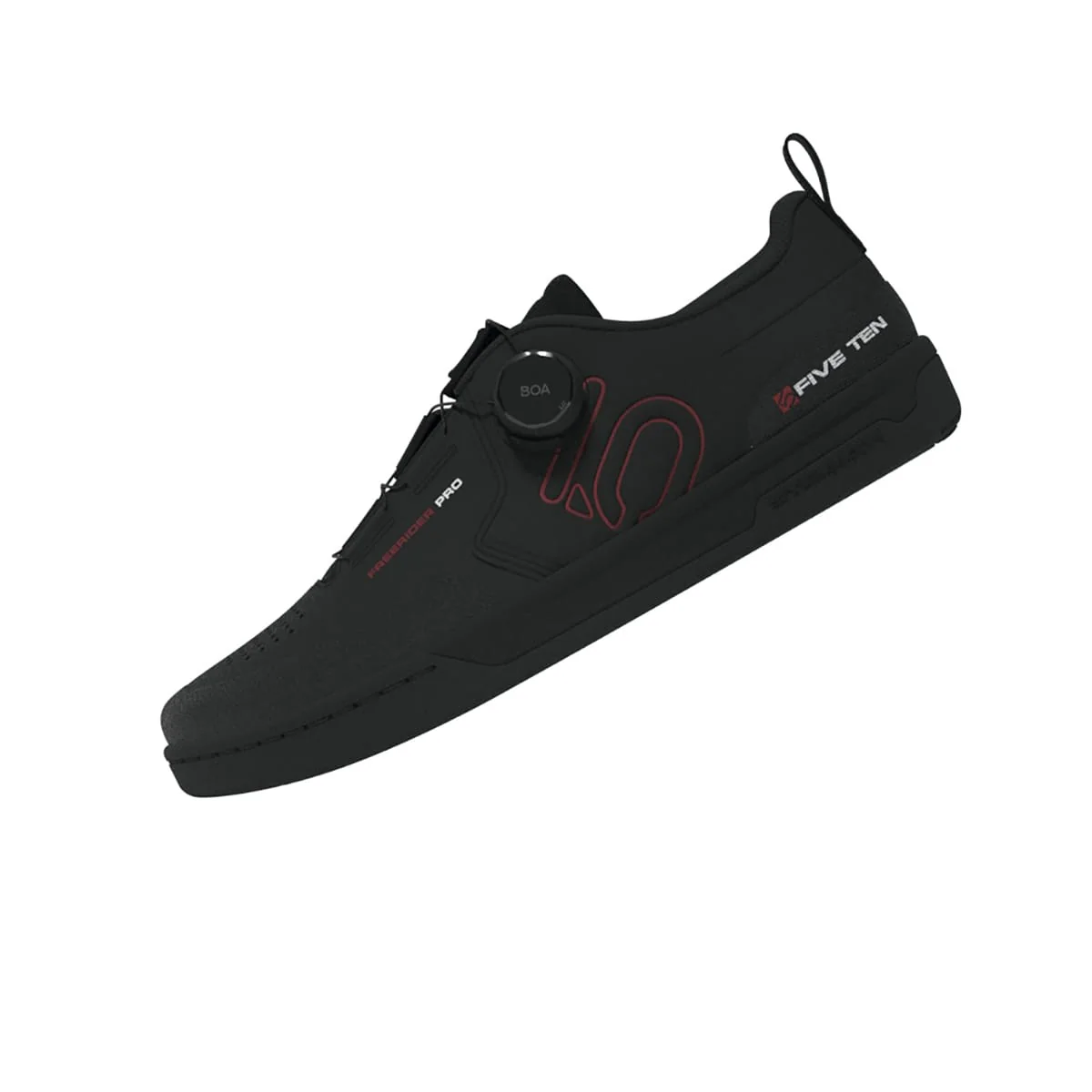 Chaussures VTT ADIDAS FIVE TEN FREERIDER PRO BOA Noir/Rouge - Image 11