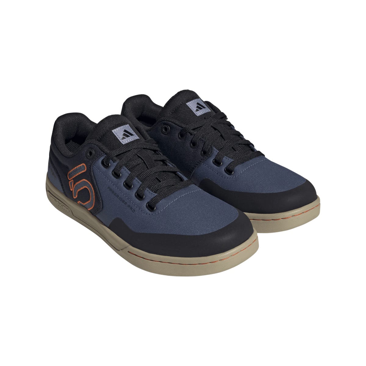 Chaussures VTT ADIDAS FIVE TEN FREERIDER PRO CANVAS Bleu/Orange - Image 5