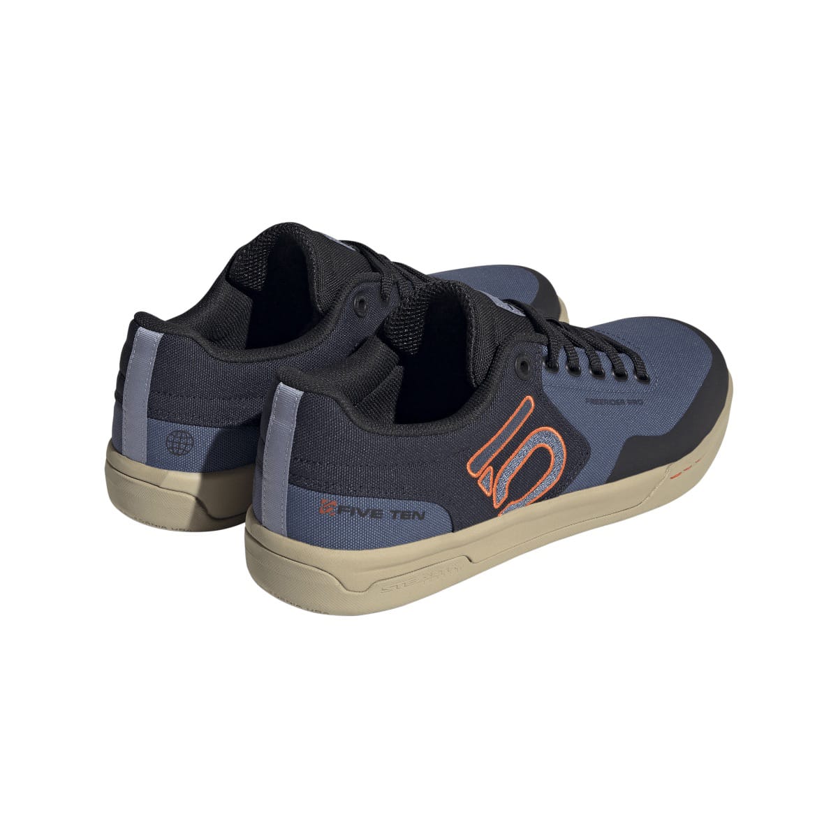 Chaussures VTT ADIDAS FIVE TEN FREERIDER PRO CANVAS Bleu/Orange - Image 6