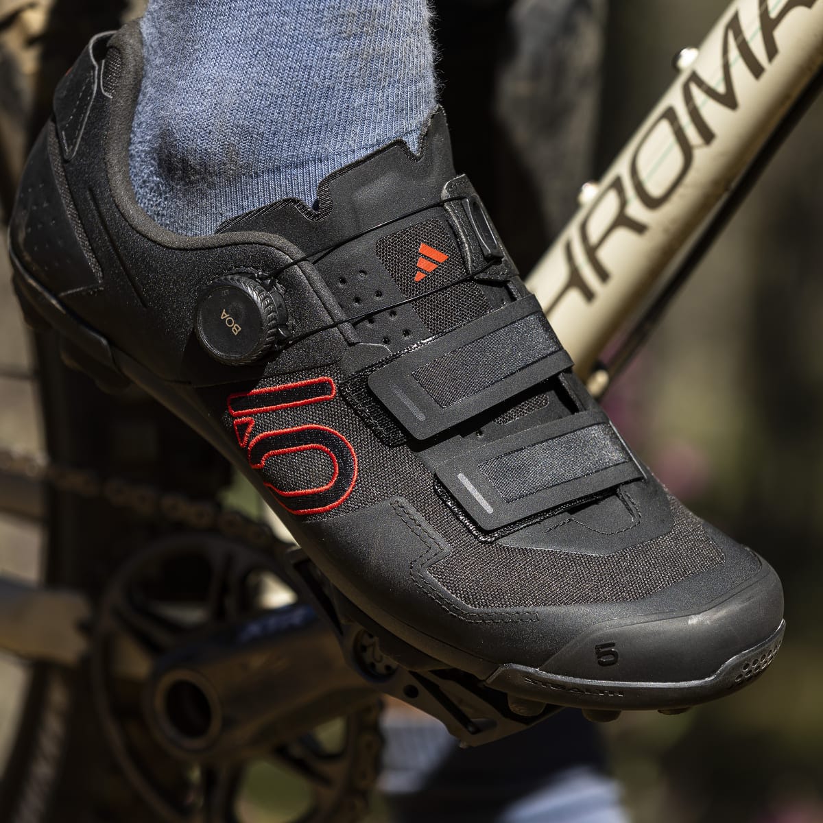 Chaussures VTT ADIDAS FIVE TEN KESTREL BOA Noir/Rouge - Image 21