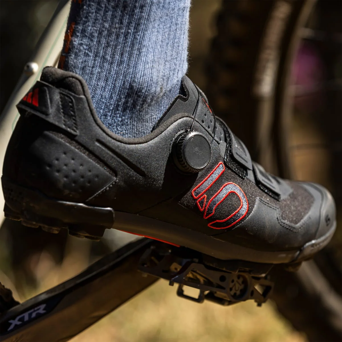 Chaussures VTT ADIDAS FIVE TEN KESTREL BOA Noir/Rouge - Image 22