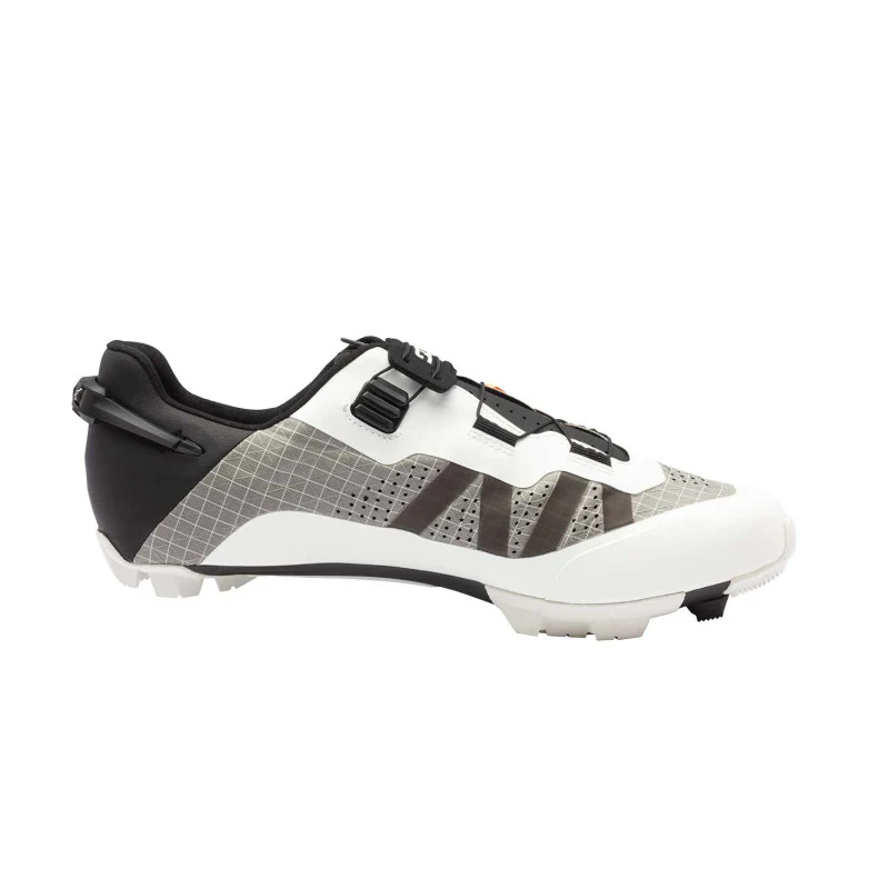Chaussures VTT XC/Gravel SIDI AERON Blanc/Gris - Image 3