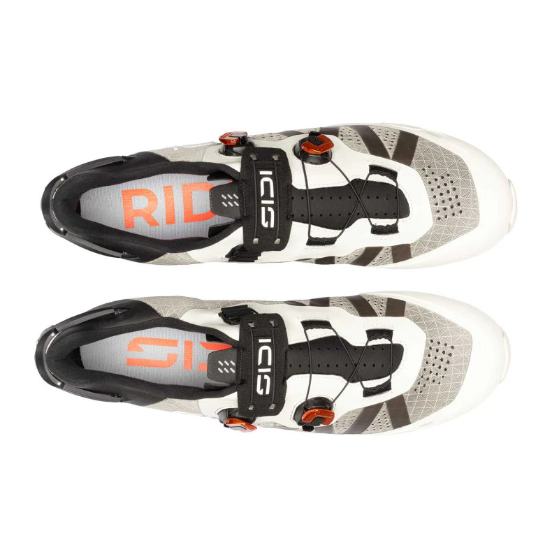 Chaussures VTT XC/Gravel SIDI AERON Blanc/Gris - Image 4