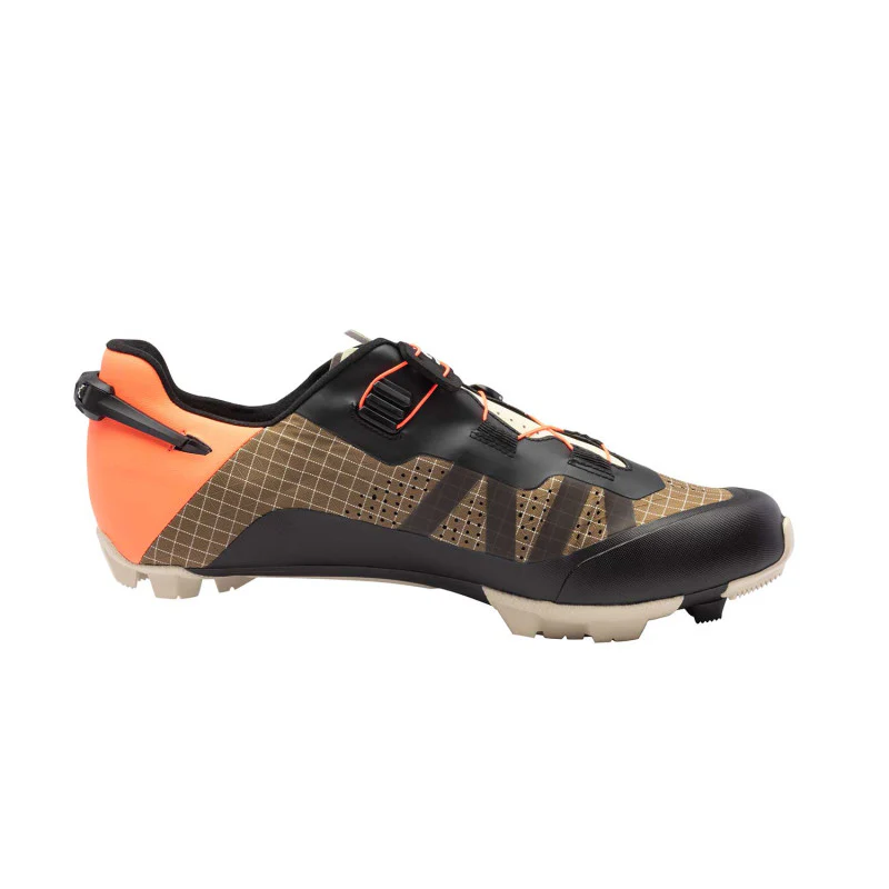 Chaussures VTT XC/Gravel SIDI AERON Marron/Noir/Orange - Image 3