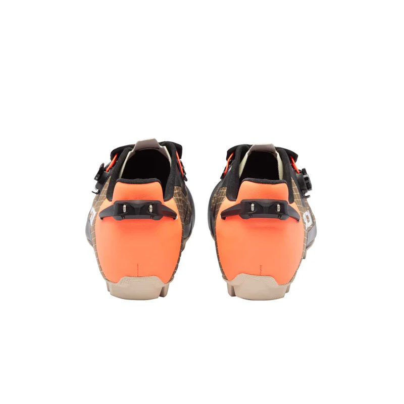 Chaussures VTT XC/Gravel SIDI AERON Marron/Noir/Orange - Image 5
