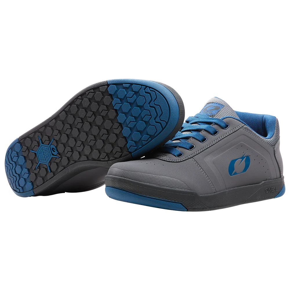Chaussures VTT O'NEAL PINNED PRO FLAT Gris/Bleu