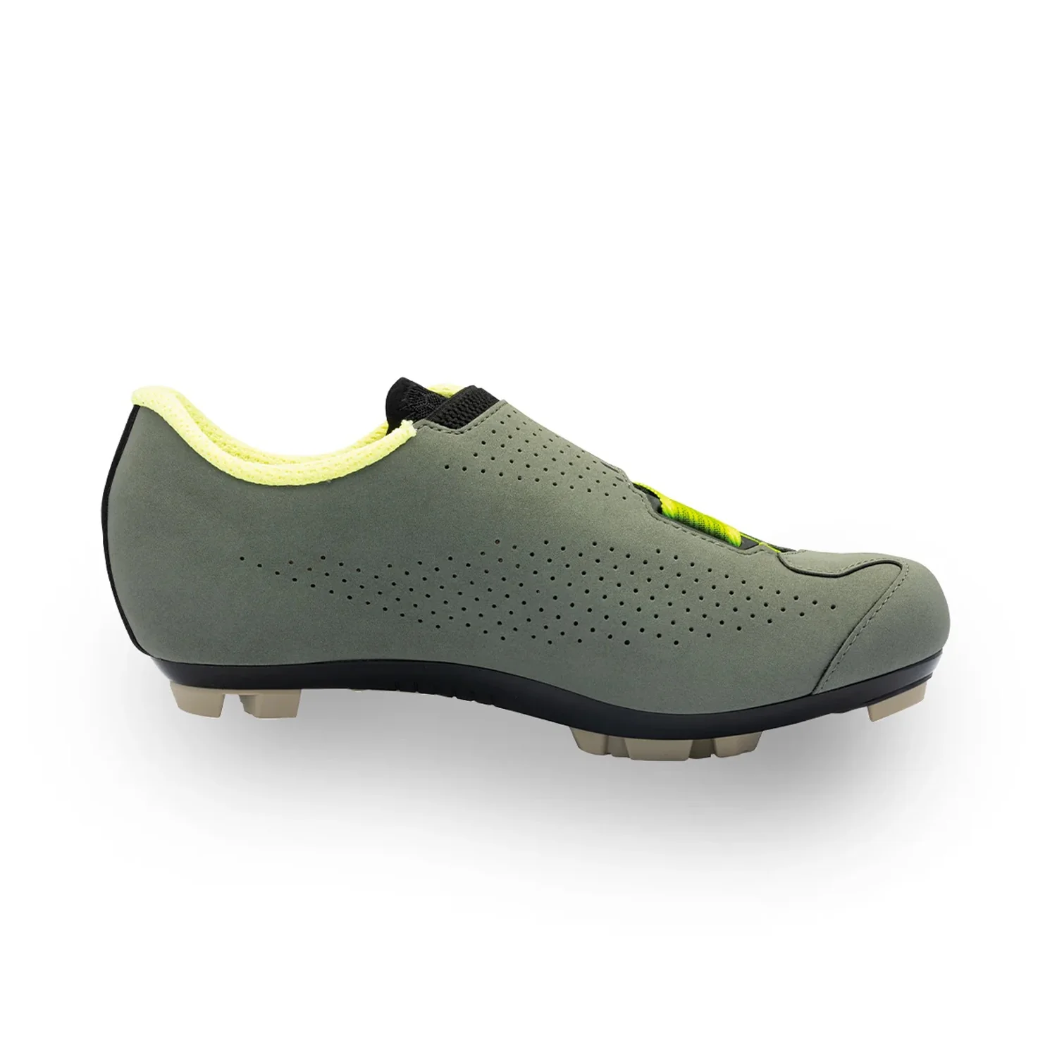Chaussures VTT SIDI AERTIS Vert Military/Jaune - Image 3