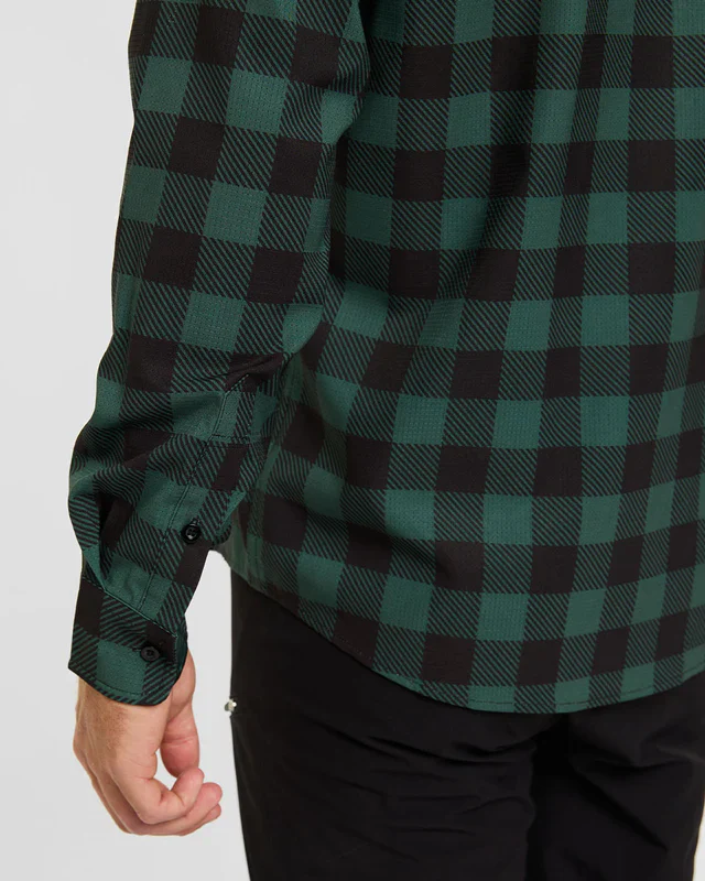 Chemise Technique DHARCO TECH GUS Noir/Kaki - Image 6