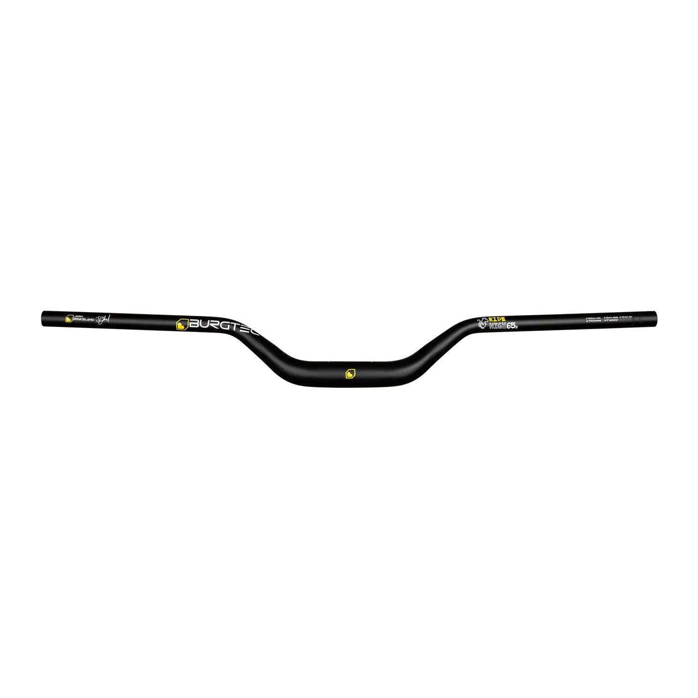 Cintre BURGTEC RIDE HIGH JOSH BRYCELAND SIGNATURE Rise 65mm 800mm Noir - Image 4