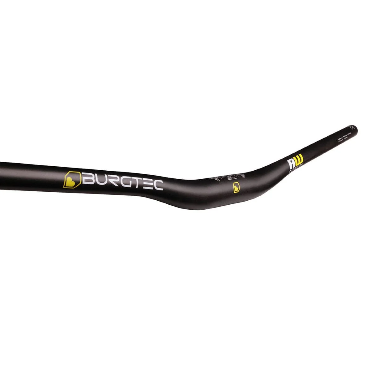 Cintre BURGTEC RIDE WIDE DH Rise 30mm 800mm Noir Carbon