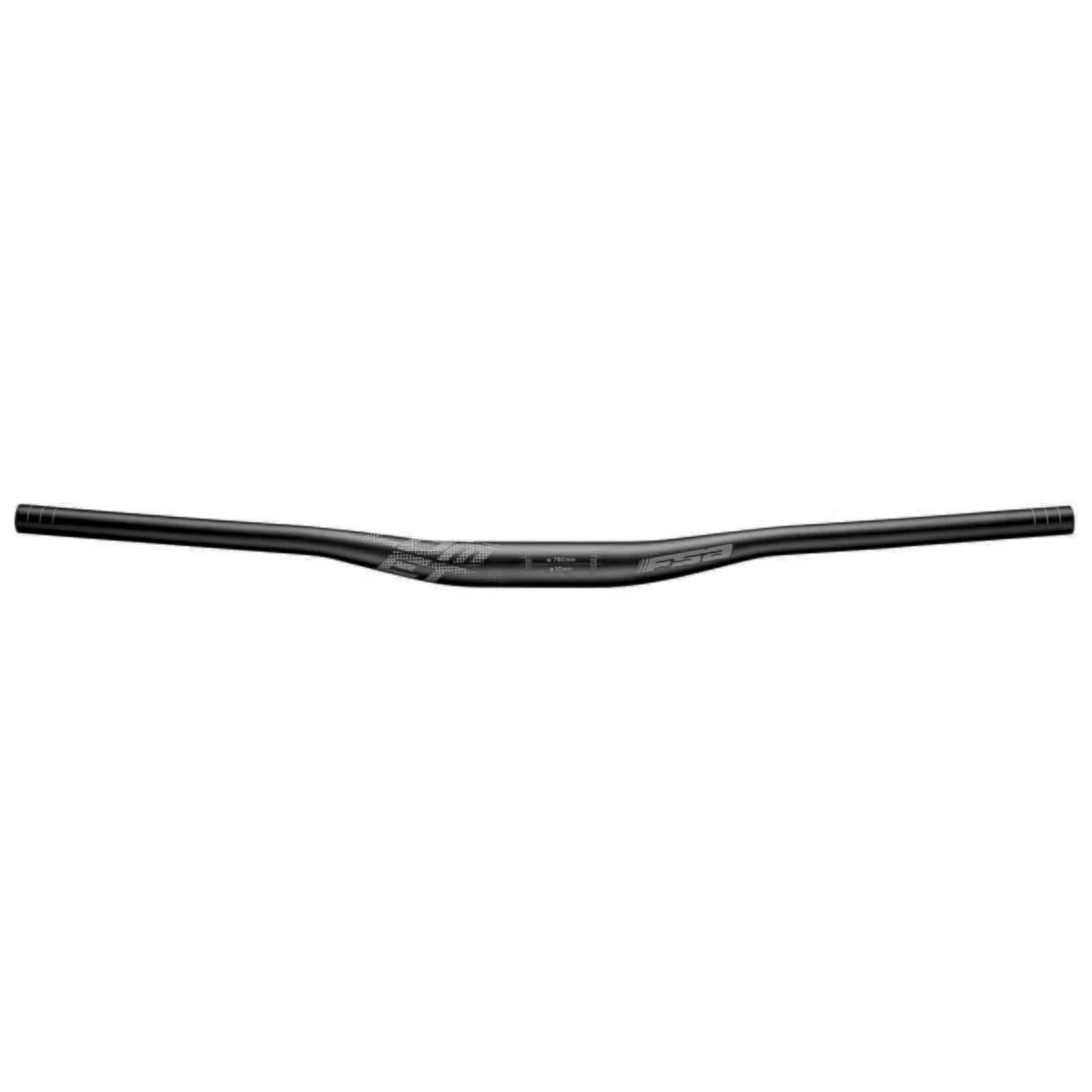Cintre FSA COMET Aluminium Rise 15mm 31.8/740mm Noir