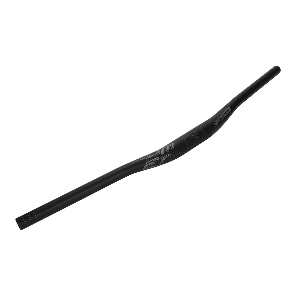Cintre FSA COMET Aluminium Rise 15mm 35/760mm Noir - Image 2
