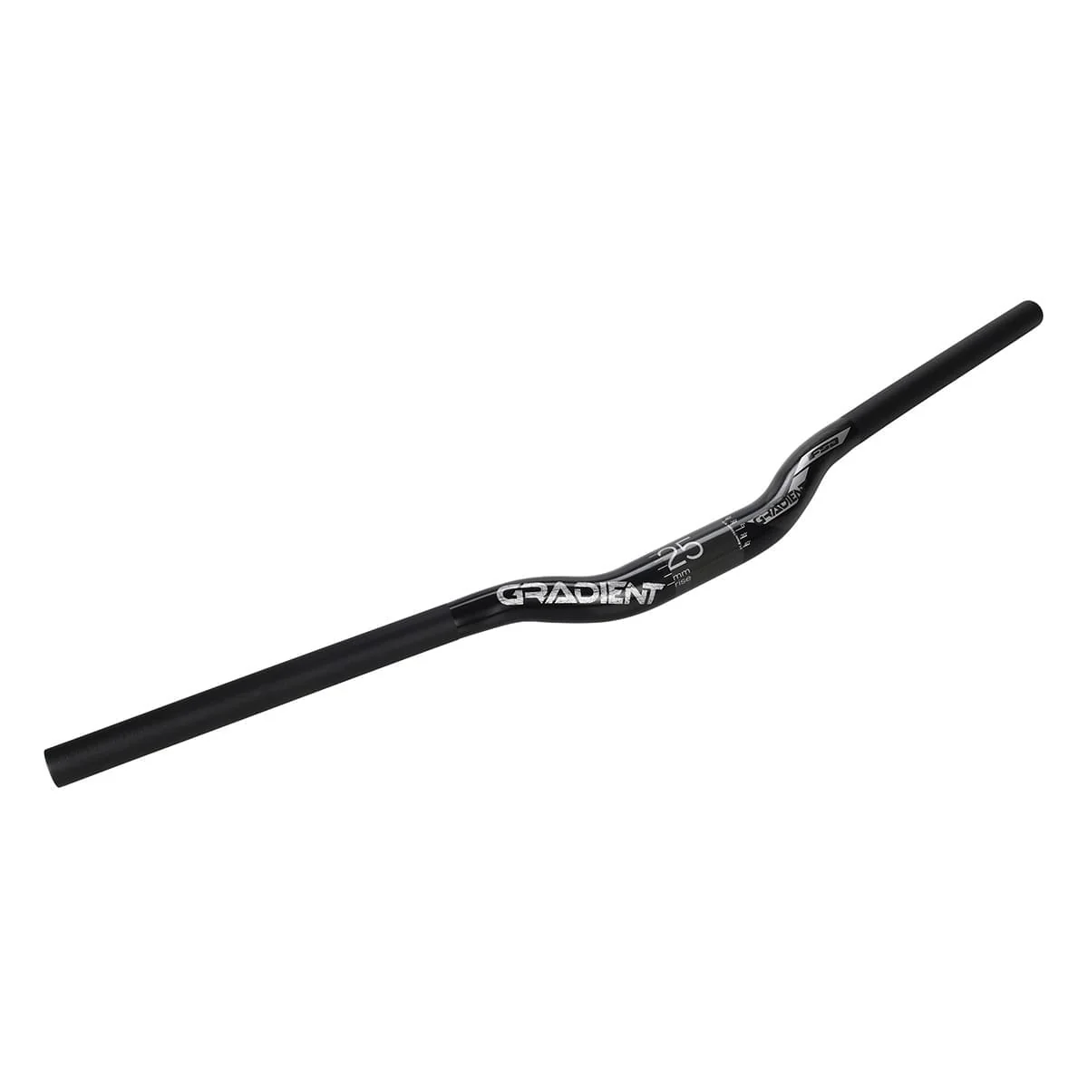 Cintre FSA GRADIENT Aluminium Rise 25mm 31.8/760mm Noir - Image 2