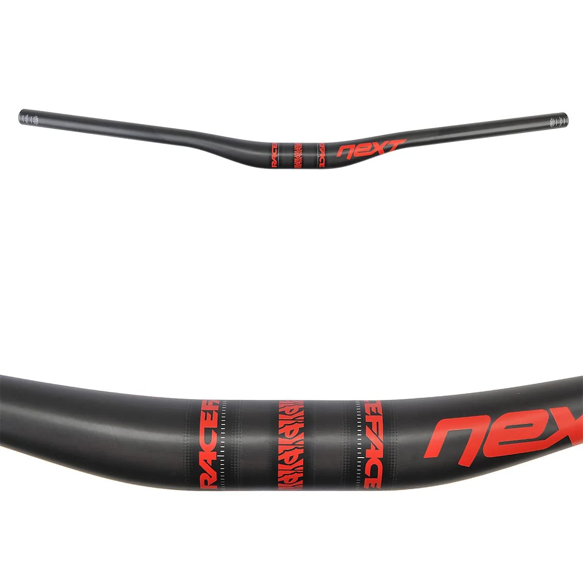 Cintre RACE FACE NEXT Rise 20mm 760mm Carbone/Rouge - Image 2