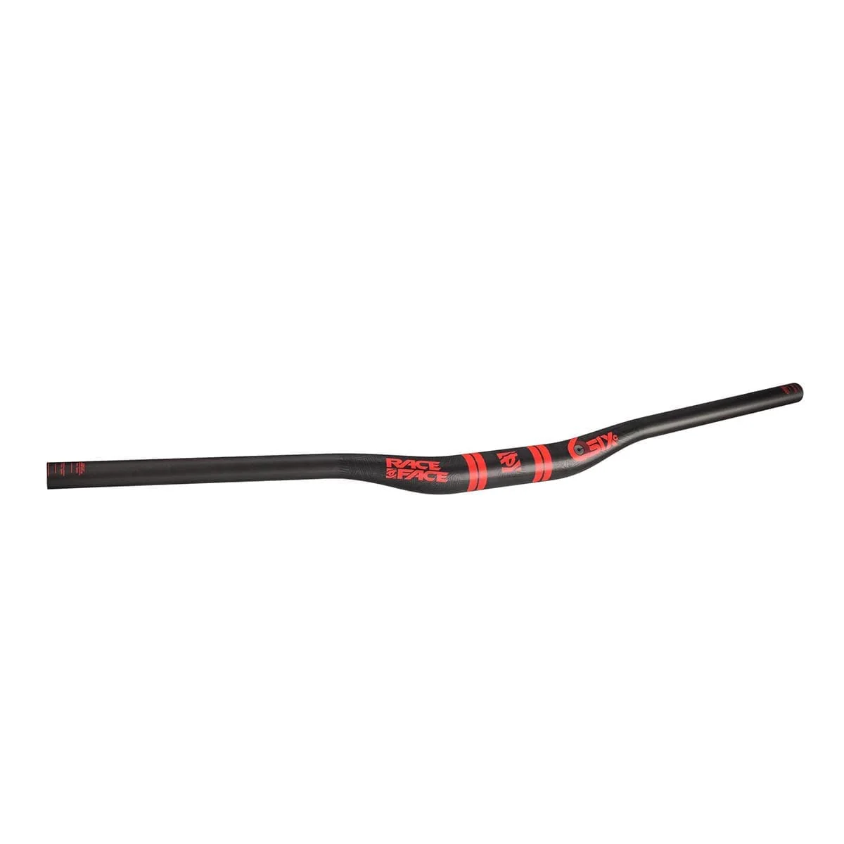 Cintre RACE FACE SIXC Carbone Rise 20mm 820mm Rouge - Image 2