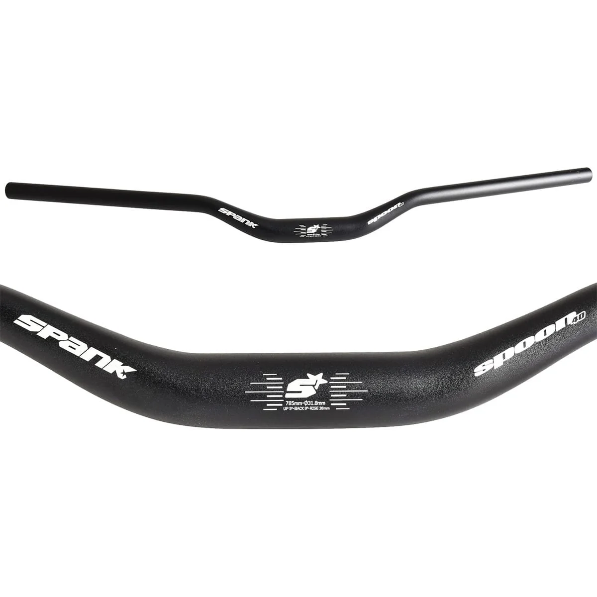 Cintre SPANK SPOON Rise 40mm 785mm Noir - Image 2