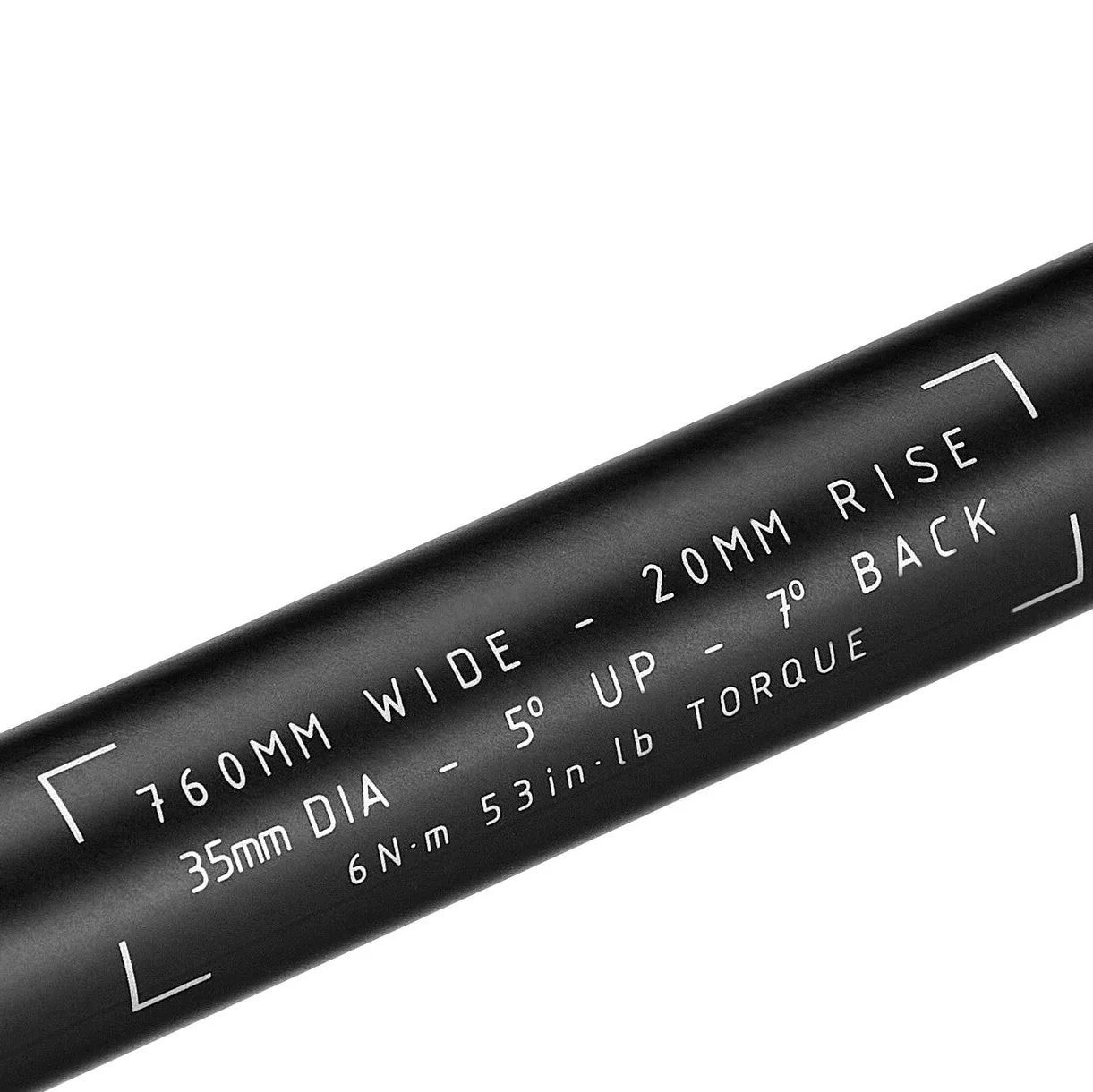Cintre TRUVATIV DESCENDANT Carbone Rise 20mm 760mm - Image 3