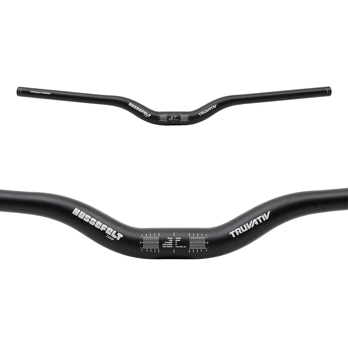 Cintre TRUVATIV HUSSEFELT COMP Rise 40mm 700mm Noir - Image 3