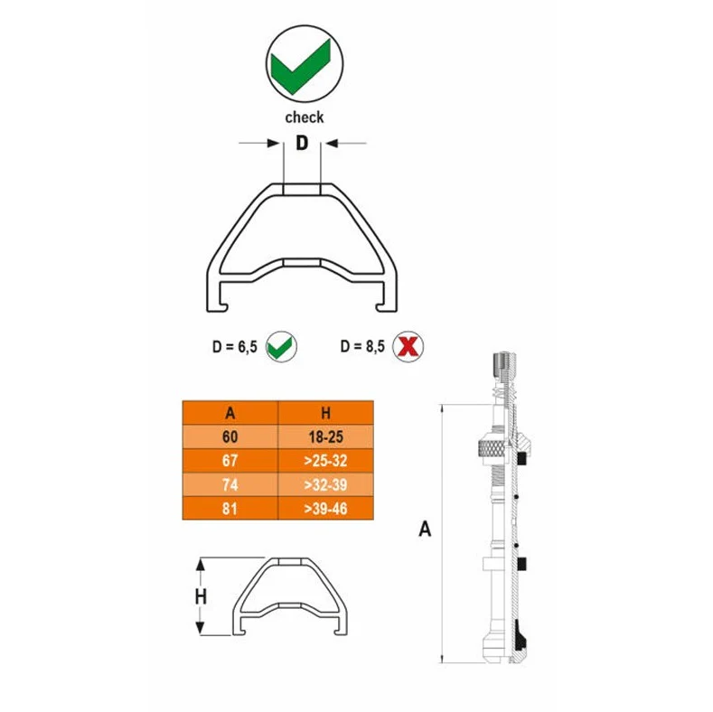 Kit 2 Valves Contrôleur de Pression SKS GERMANY AIRSPY TL M 67 mm - Image 3