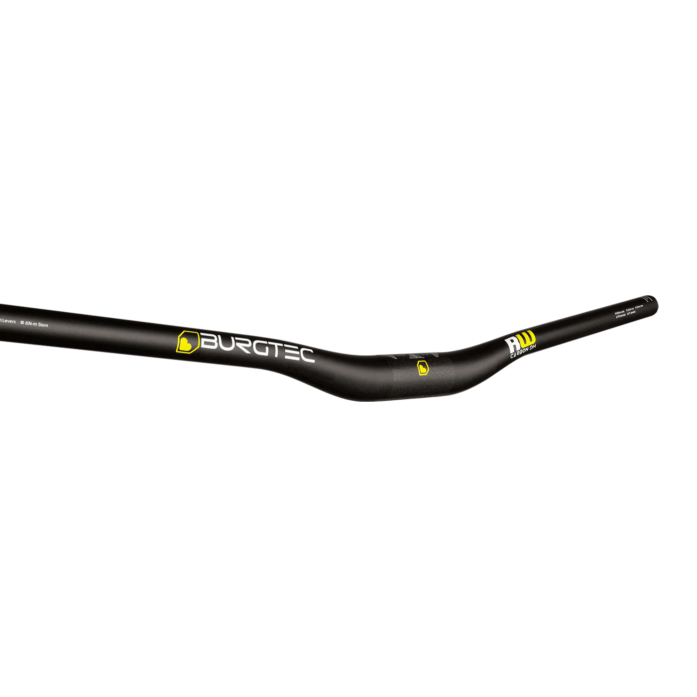 Cintre BURGTEC RIDE WIDE DH Rise 20mm 800mm Noir Carbon