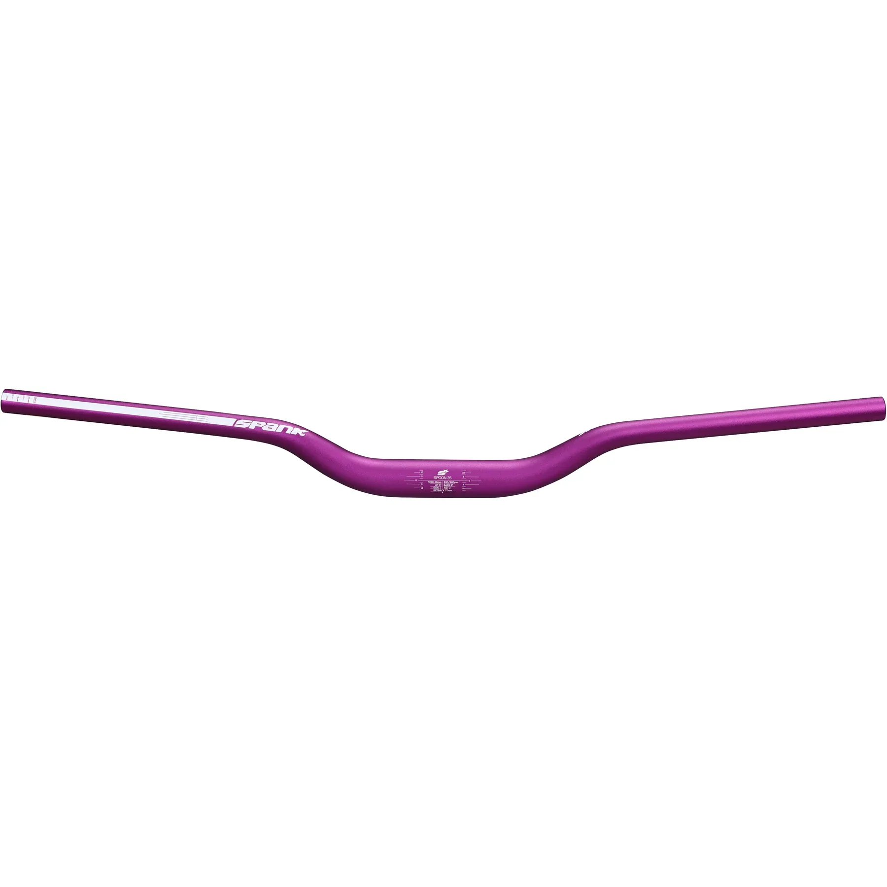 Cintre SPANK SPOON 35 Rise 40mm 800mm Violet
