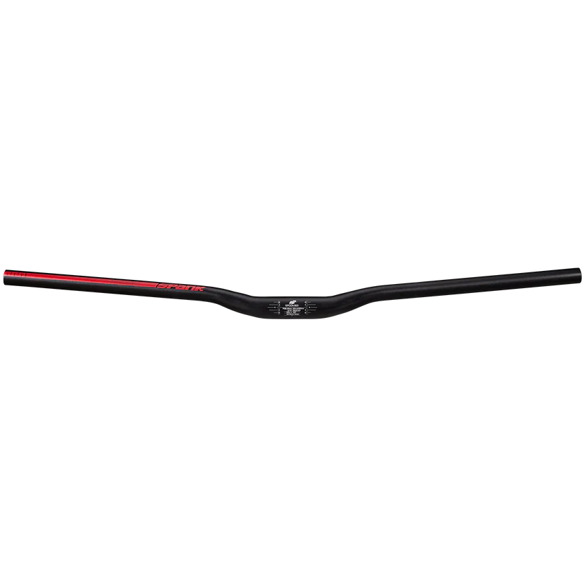 Cintre SPANK SPOON 800 Rise 20mm 800mm Noir/Rouge